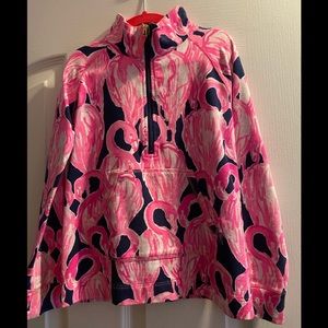 Girls Lilly Pop Over Sweatshirt